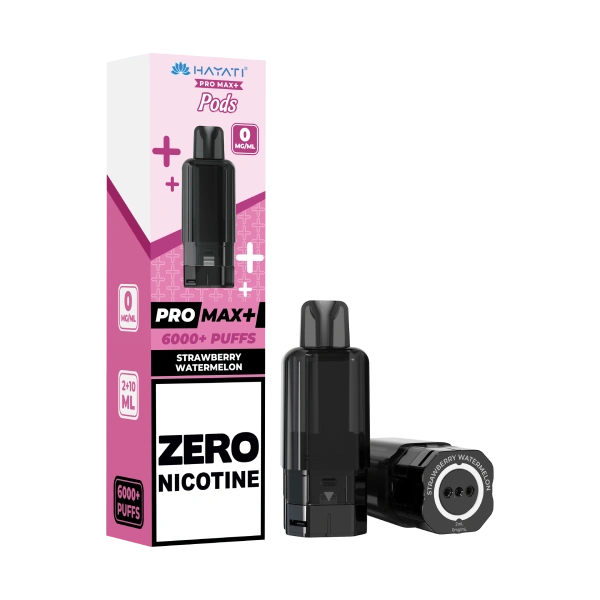 Strawberry Watermelon Hayati Pro Max Plus 6000 Prefilled Pod Zero Nicotine